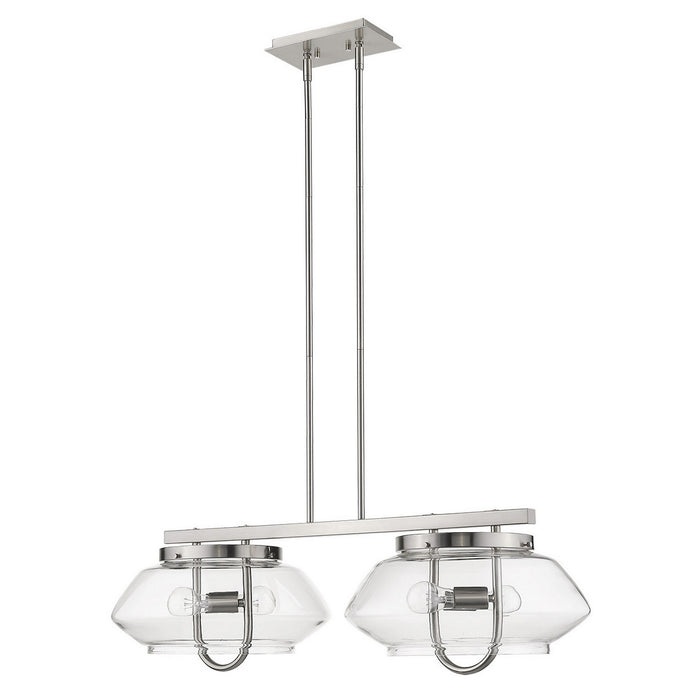 Acclaim Lighting TP20060SN Four Light Island Pendant, Satin Nickel