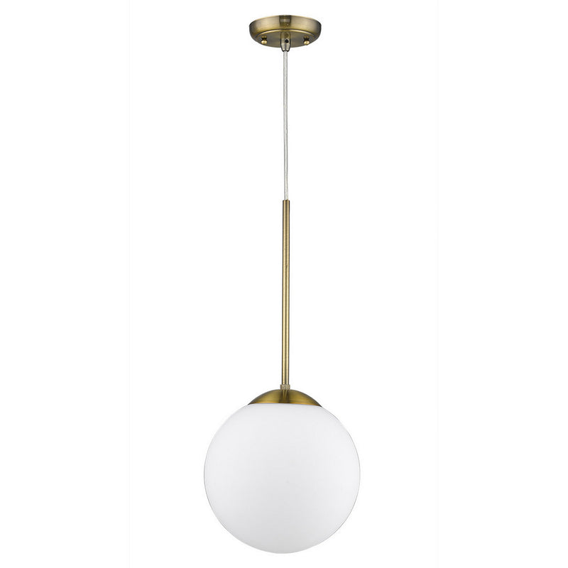 Acclaim Lighting TP30001ATB One Light Pendant, Antique Brass