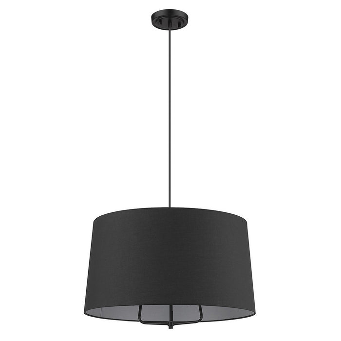 Acclaim Lighting TP30031BK Three Light Pendant, Matte Black