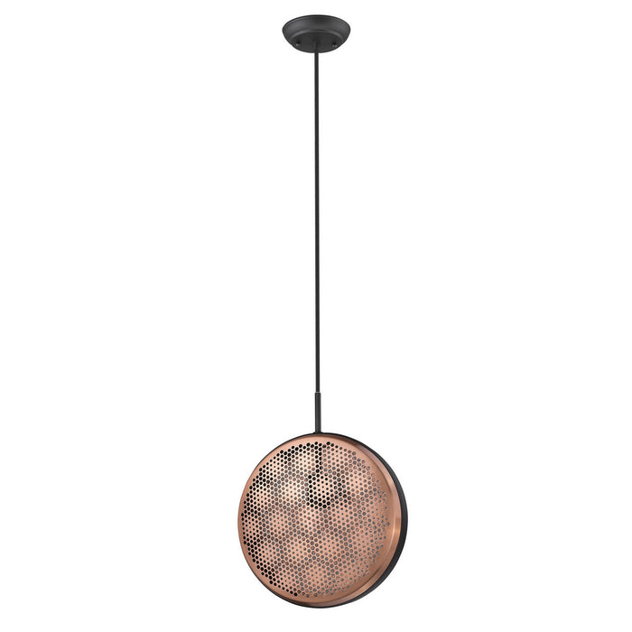 Acclaim Lighting TP30120BK One Light Pendant, Matte Black