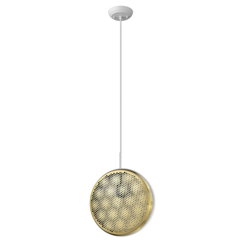 Acclaim Lighting TP30120WH One Light Pendant, White