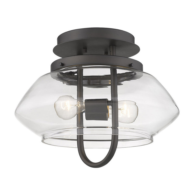 Acclaim Lighting TP60061ORB Two Light Semi-Flush Mount, Oil-Rubbed Bronze
