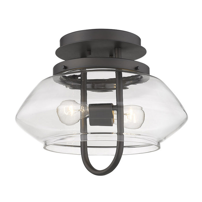 Acclaim Lighting TP60061ORB Two Light Semi-Flush Mount, Oil-Rubbed Bronze