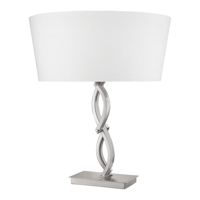 Acclaim Lighting TT80020SN One Light Table Lamp, Satin Nickel