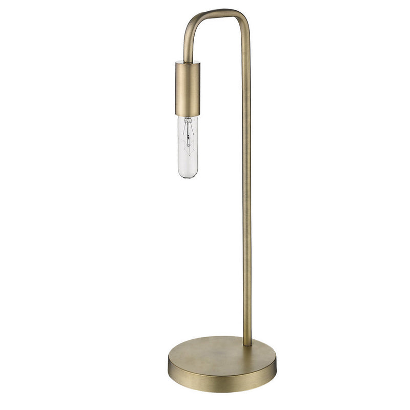 Acclaim Lighting TT80026AB One Light Table Lamp, Aged Brass