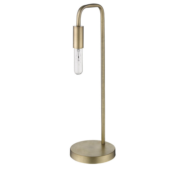 Acclaim Lighting TT80026AB One Light Table Lamp, Aged Brass