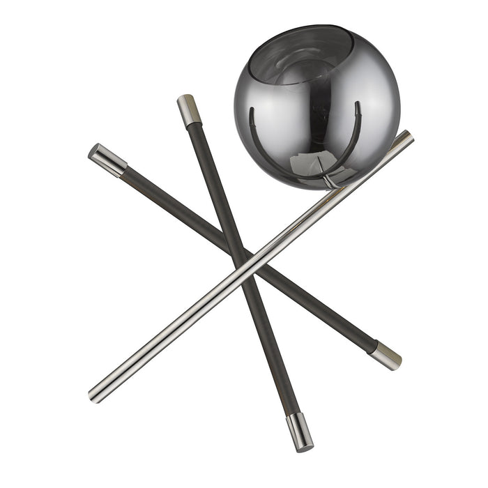 Acclaim Lighting TT80050PN One Light Table Lamp, Polished Nickel