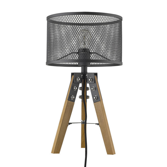 Acclaim Lighting TT80061BK One Light Table Lamp, Matte Black