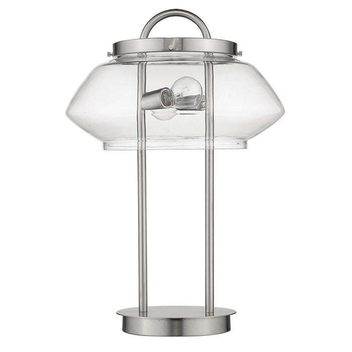 Acclaim Lighting TT80062SN Two Light Table Lamp, Satin Nickel