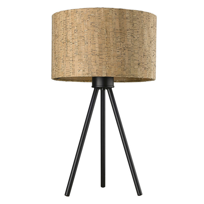 Acclaim Lighting TT80092BK One Light Table Lamp, Matte Black