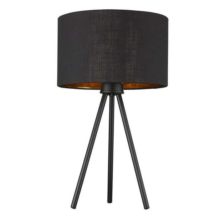 Acclaim Lighting TT80096BK One Light Table Lamp, Matte Black