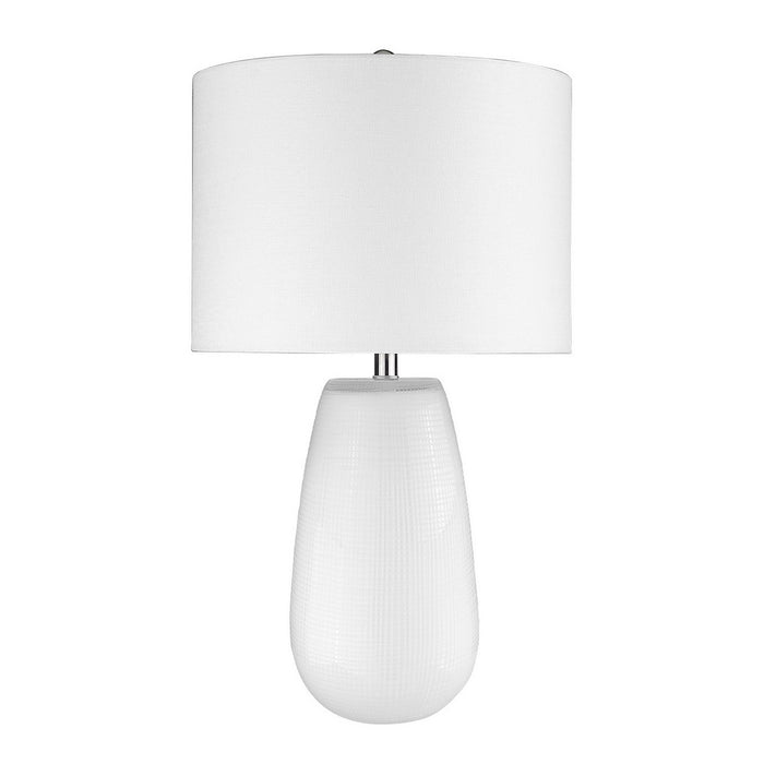 Acclaim Lighting TT80159WH One Light Table Lamp, White