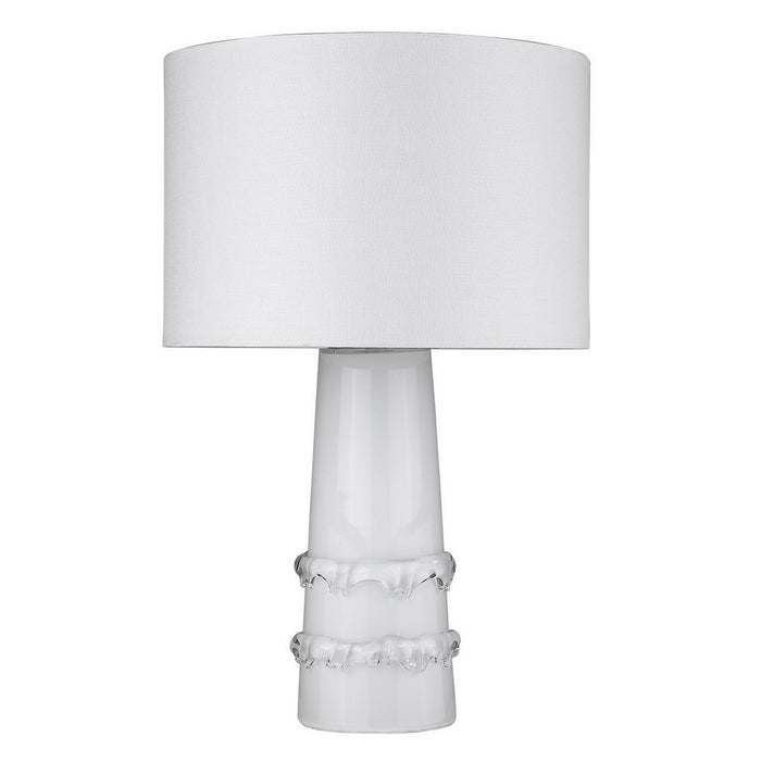 Acclaim Lighting TT80170WH One Light Table Lamp, White