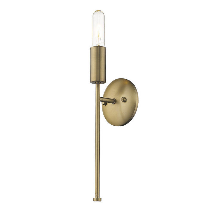 Acclaim Lighting TW40019AB One Light Wall Sconce, Aged Brass