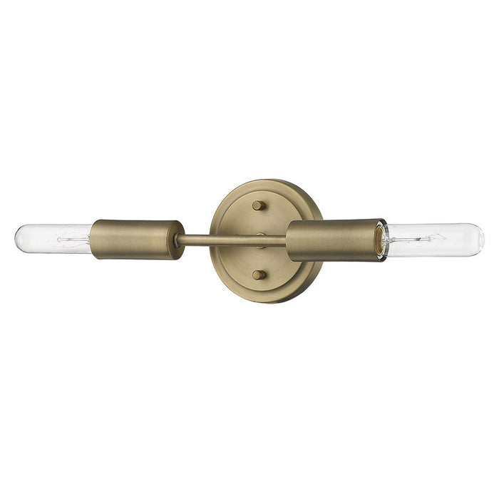 Acclaim Lighting TW40020AB Two Light Wall Sconce, Aged Brass