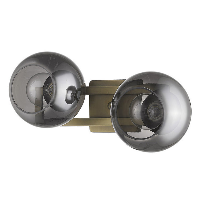 Acclaim Lighting TW40037AB Two Light Wall Sconce, Aged Brass