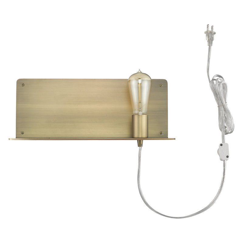 Acclaim Lighting TW40071AB One Light Wall Sconce, Aged Brass