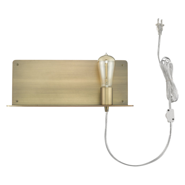 Acclaim Lighting TW40071AB One Light Wall Sconce, Aged Brass