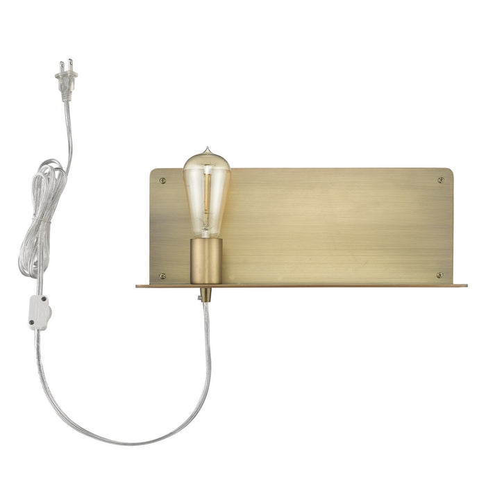 Acclaim Lighting TW40072AB One Light Wall Sconce, Aged Brass
