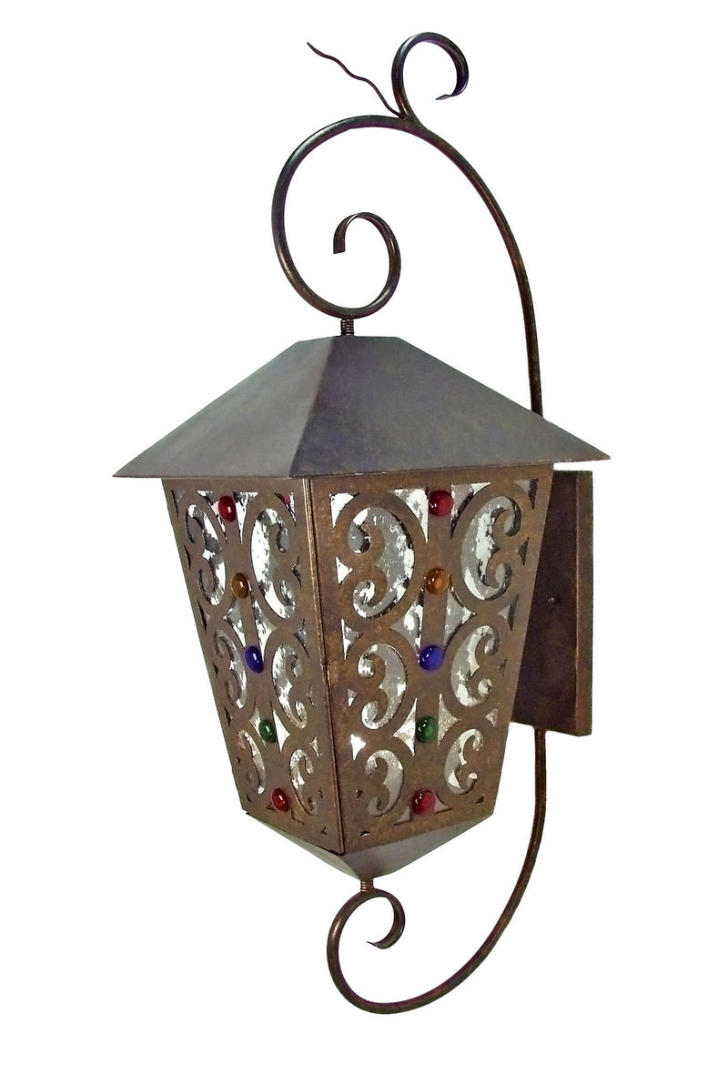 Meyda Tiffany 119831 One Light Pendant, Gilded Tobacco