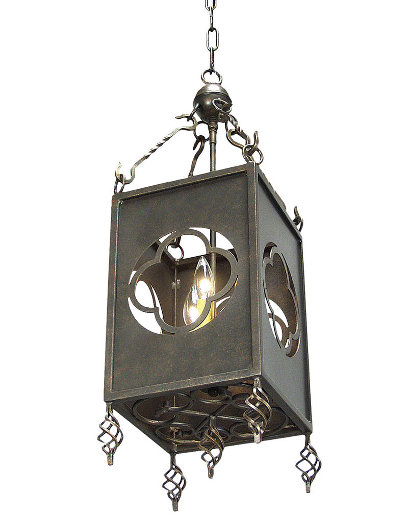 Meyda Tiffany 119844 Three Light Pendant, Gilded Tobacco