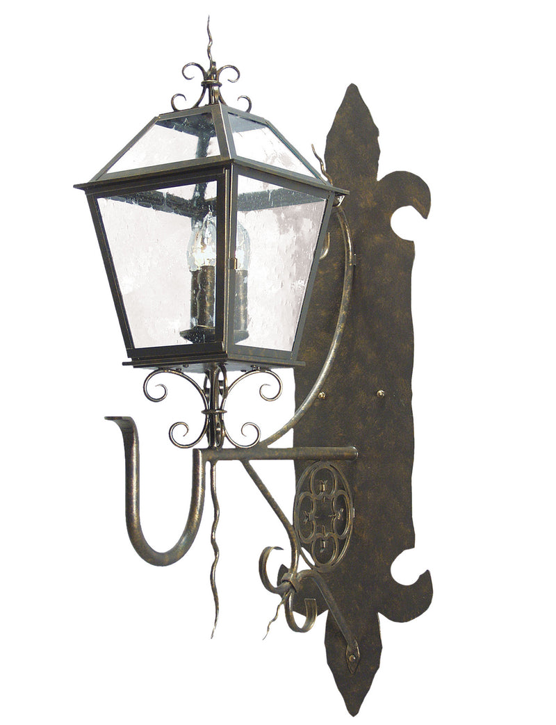 Meyda Tiffany 119845 Two Light Wall Sconce, Golden Bronze