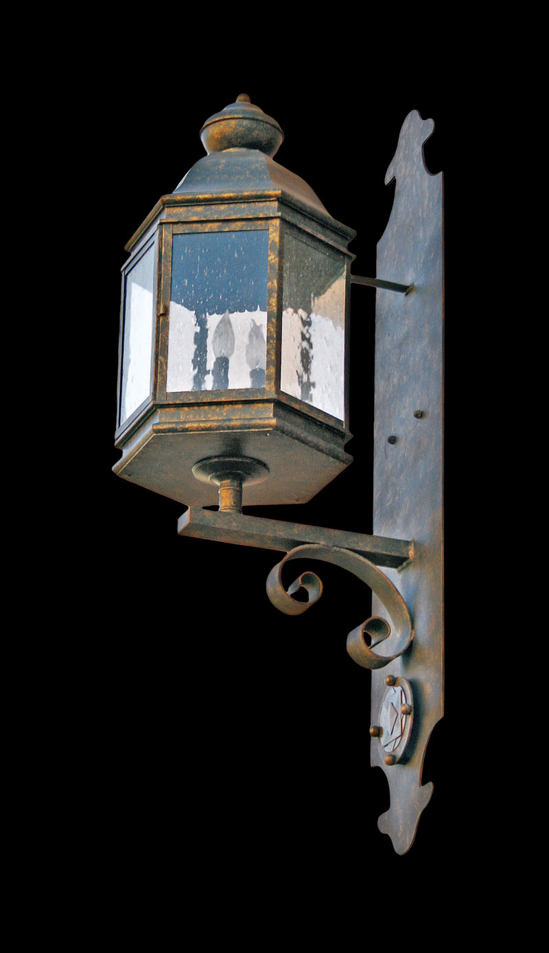 Meyda Tiffany 119847 Three Light Wall Sconce, Golden Bronze