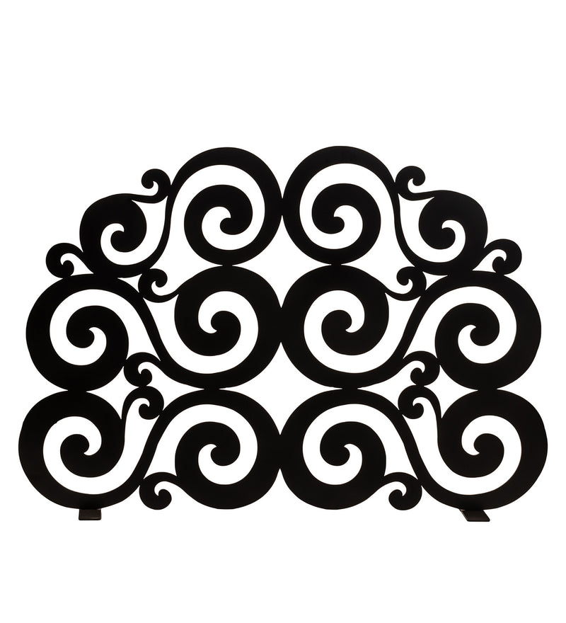 Meyda Tiffany 162739 Fireplace Screen, Blackwash
