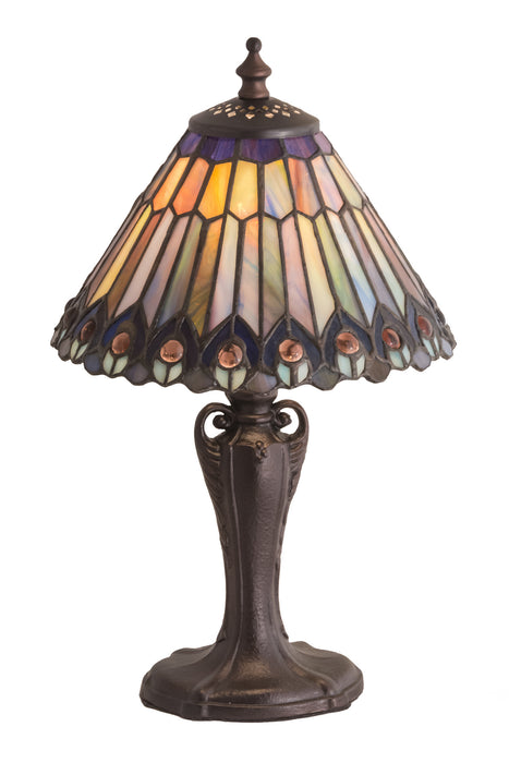 Meyda Tiffany 191968 One Light Accent Lamp, Oil Rubbed Bronze