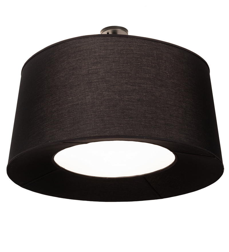 Meyda Tiffany 195608 Three Light Pendant, Textured Black