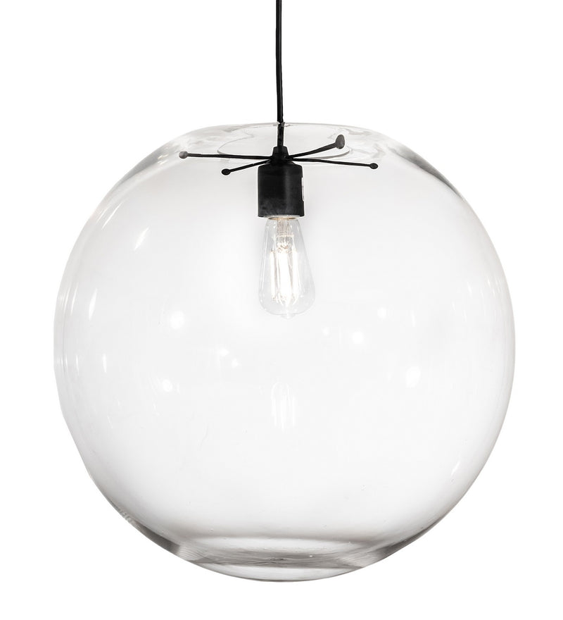 Meyda Tiffany 195612 One Light Pendant, Textured Black/Champagne Metallic