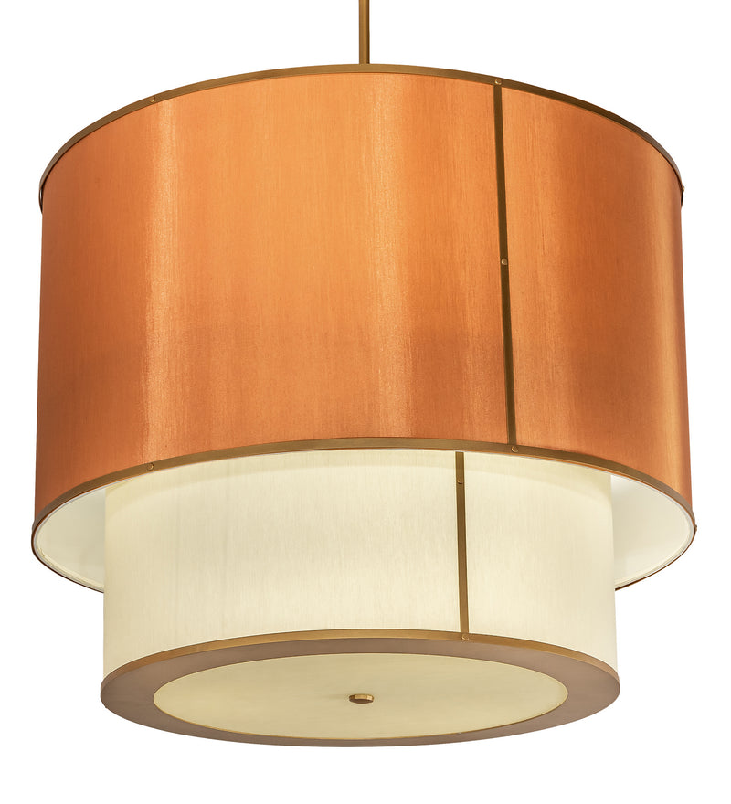 Meyda Tiffany 200419 Six Light Pendant, Gold Metallic