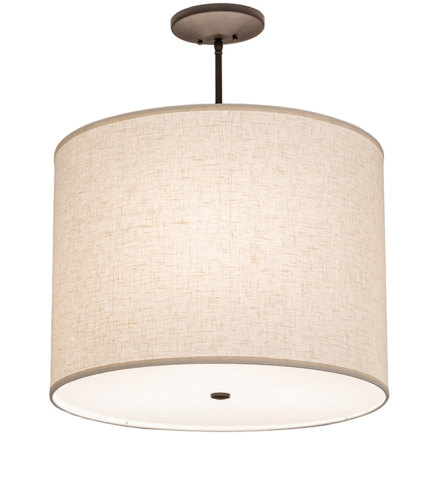 Meyda Tiffany 200496 Three Light Pendant, Oil Rubbed Bronze