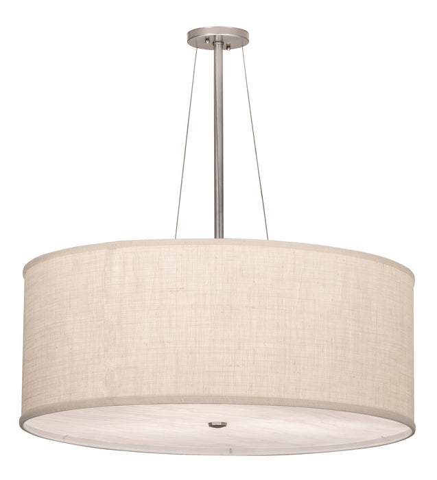 Meyda Tiffany 202436 Three Light Pendant, Nickel