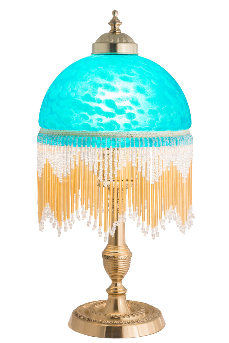 Meyda Tiffany 202658 One Light Mini Lamp, Oil Rubbed Bronze