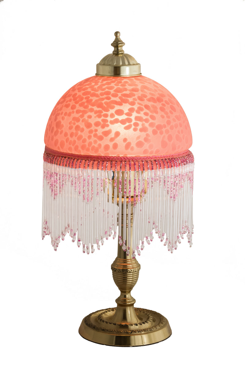 Meyda Tiffany 202661 One Light Mini Lamp, Mahogany Bronze