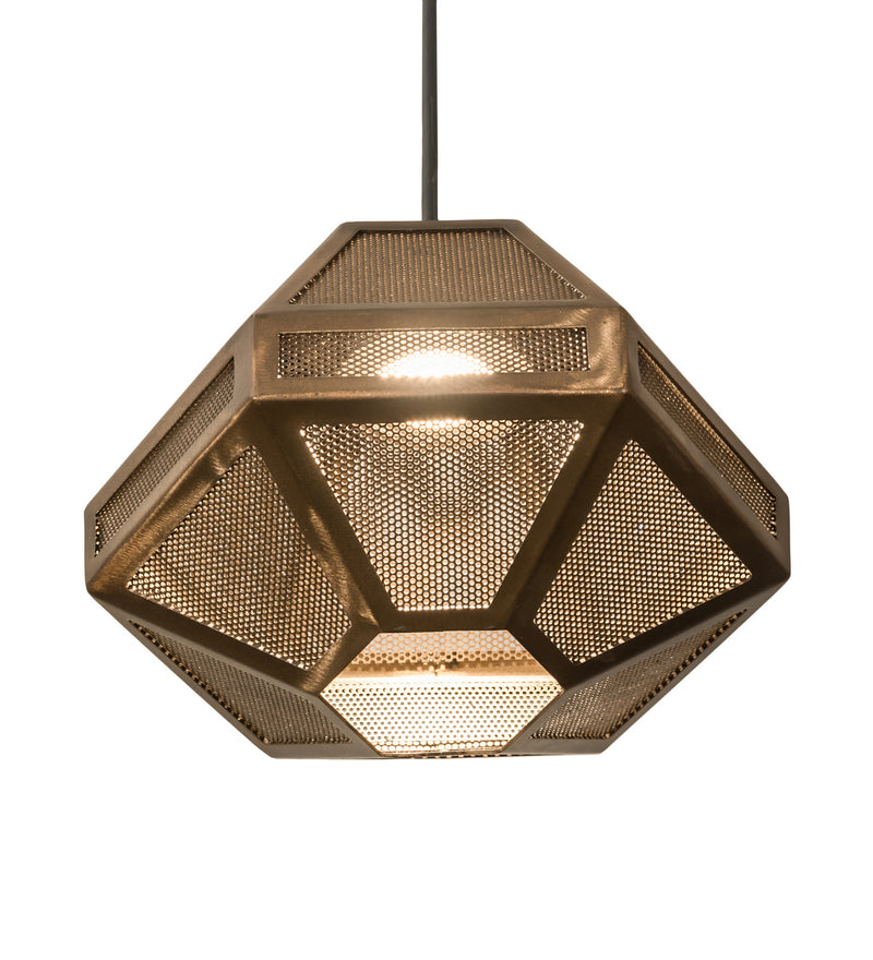 Meyda Tiffany 202944 One Light Pendant, Antique Copper