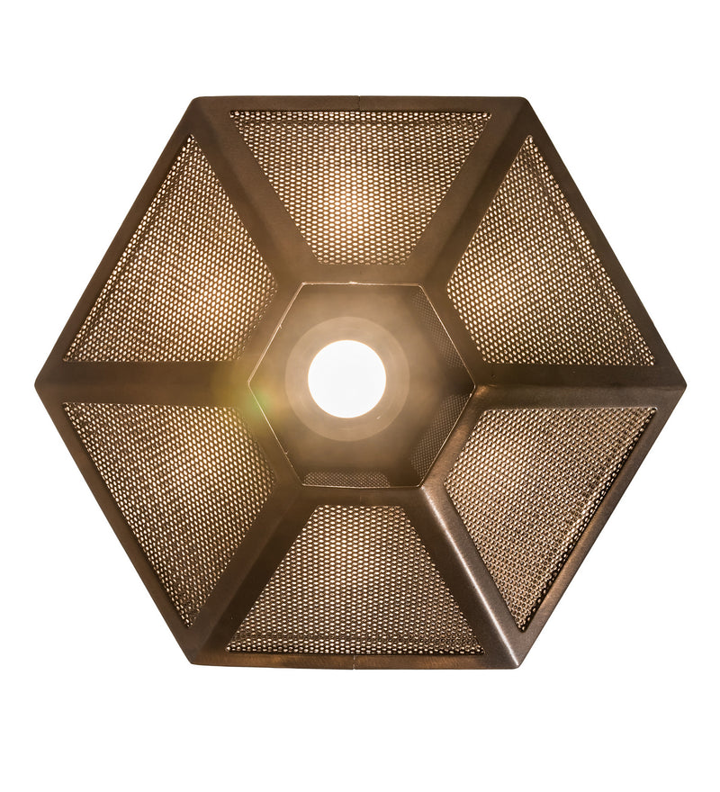 Meyda Tiffany 202953 One Light Pendant, Antique Copper