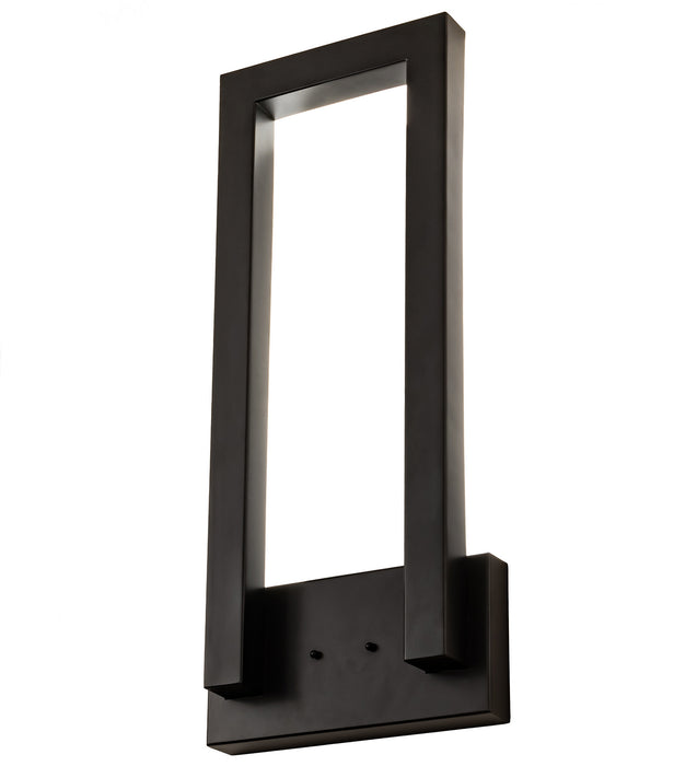 Meyda Tiffany 203426 LED Wall Sconce, Flat Black