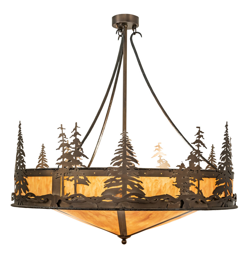 Meyda Tiffany 204728 18 Light Pendant, Antique Copper
