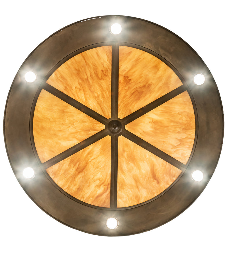 Meyda Tiffany 204728 18 Light Pendant, Antique Copper