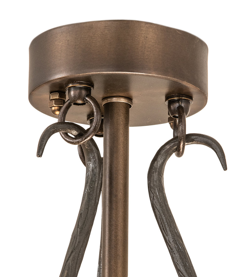 Meyda Tiffany 204728 18 Light Pendant, Antique Copper