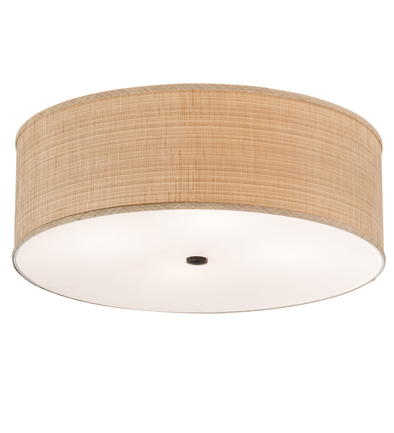 Meyda Tiffany 205419 Four Light Flushmount, Timeless Bronze