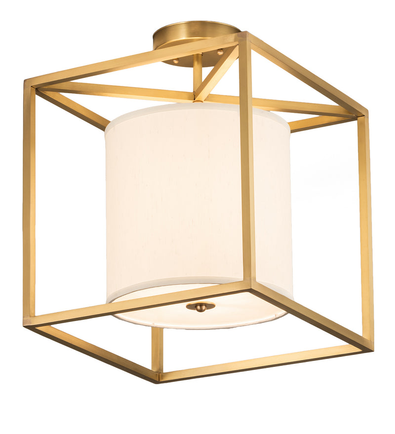 Meyda Tiffany 210147 One Light Pendant, Brushed Brass
