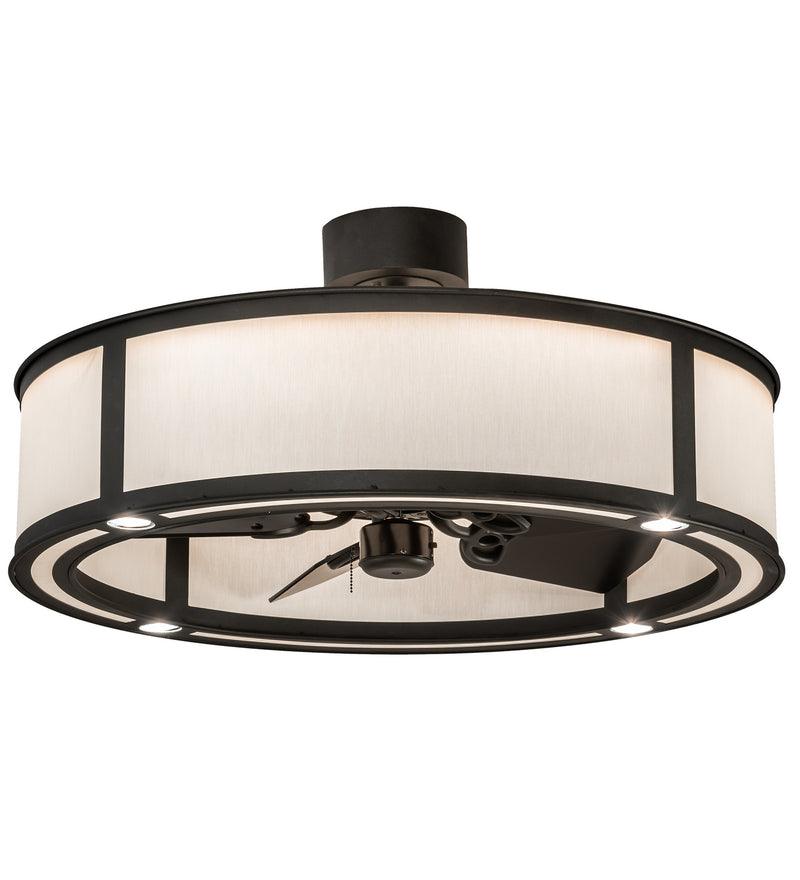 Meyda Tiffany 210681 LED Chandel-Air, Old Wrought Iron