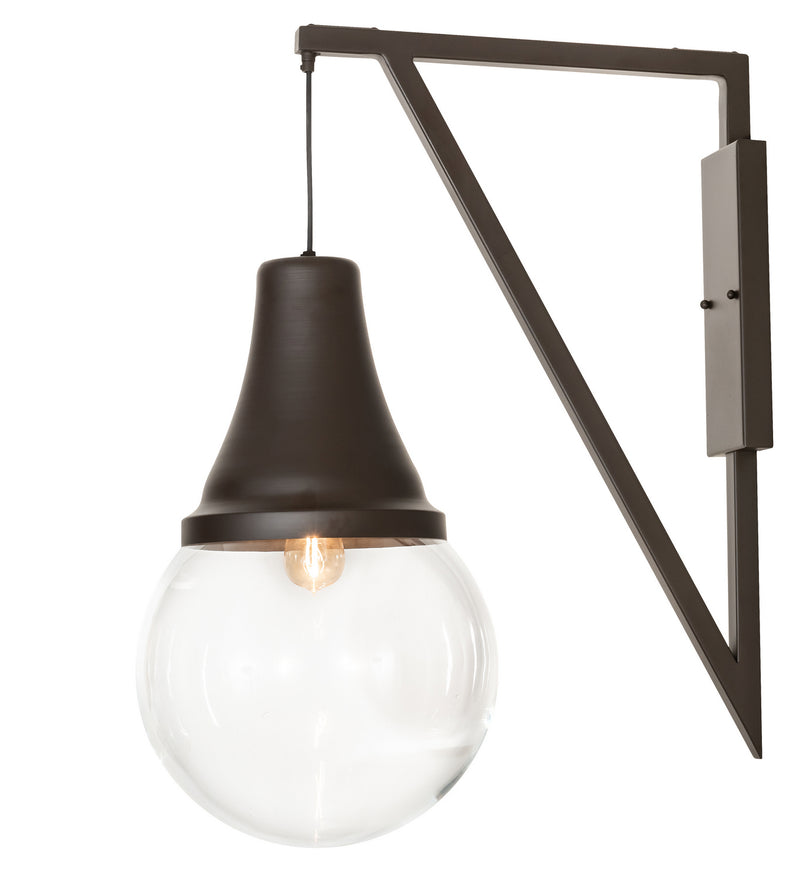 Meyda Tiffany 211155 One Light Wall Sconce, Oil Rubbed Bronze