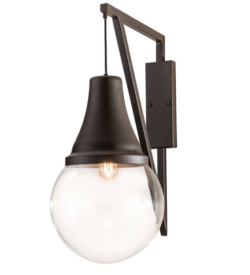 Meyda Tiffany 211155 One Light Wall Sconce, Oil Rubbed Bronze