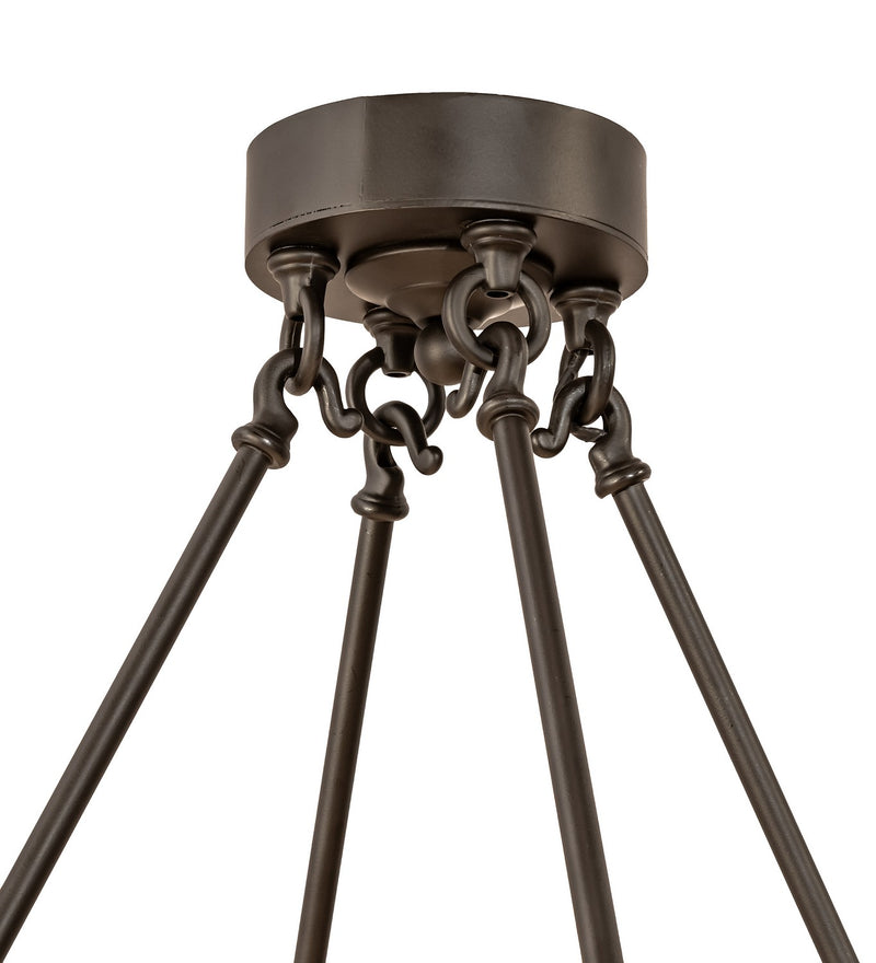 Meyda Tiffany 211438 20 Light Chandelier, Oil Rubbed Bronze