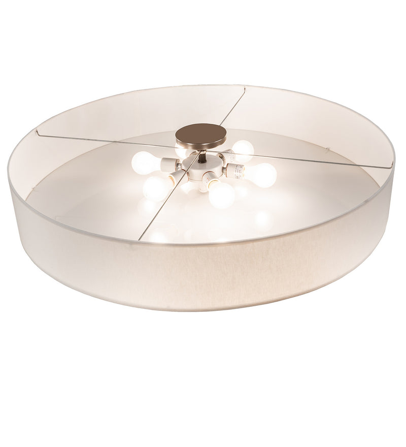 Meyda Tiffany 211440 Six Light Flushmount, Timeless Bronze