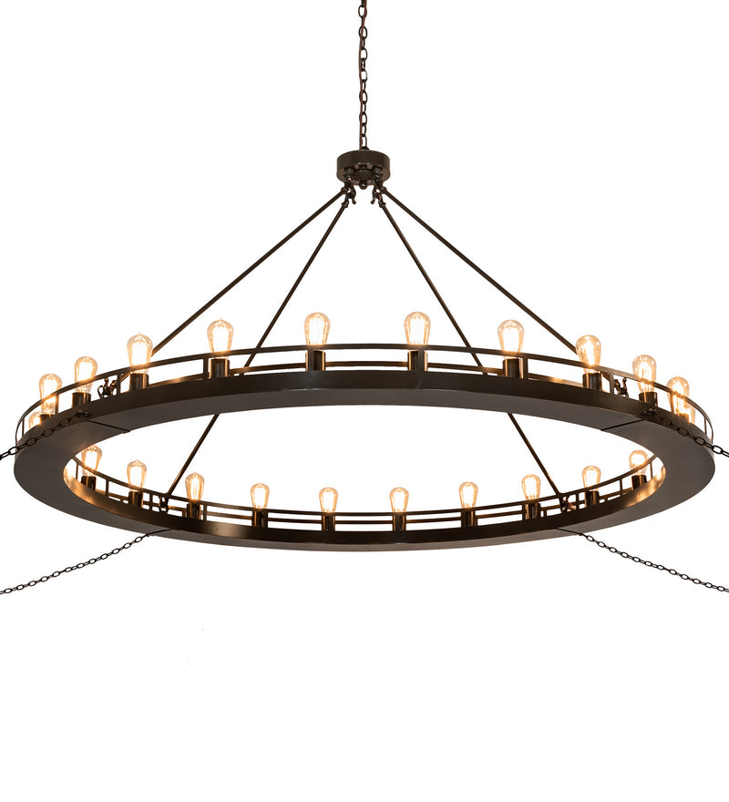 Meyda Tiffany 211565 24 Light Chandelier, Timeless Bronze